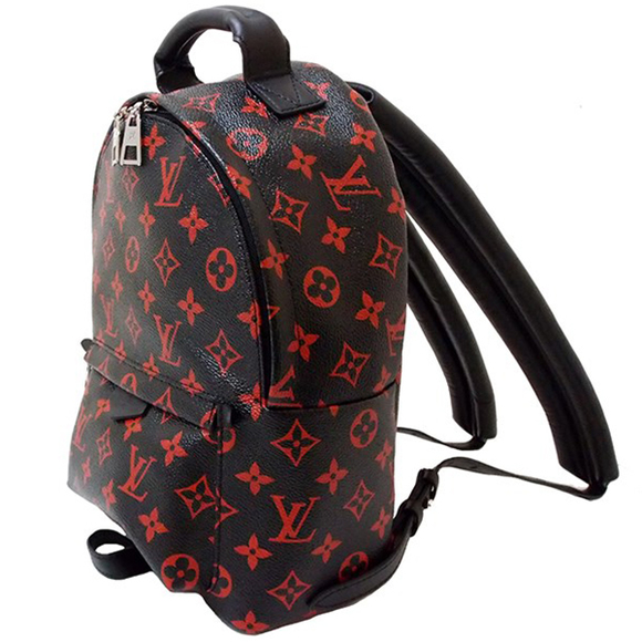 Louis Vuitton Rucksack Palm Springs Backpack PM Monogram Enfra Rouge - Picture 3 of 10